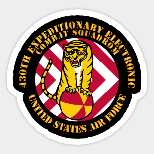 430th EE Combat Squadron Sticker